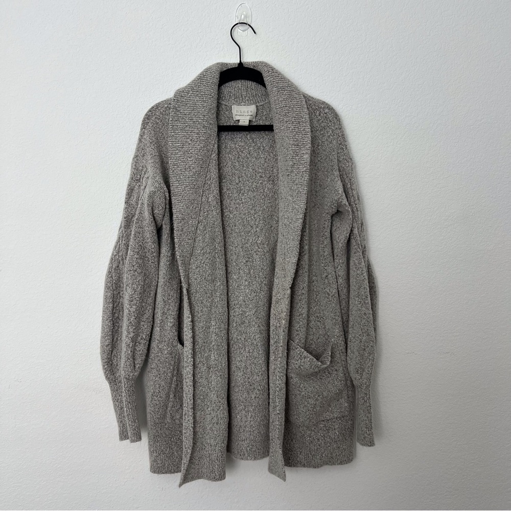 Hinge Women Gray Cardigan Size S